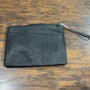 Leslie Hsu punchcase punch case Black Crossbody Clutch